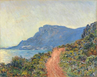 La Corniche bij Monaco, 1884
