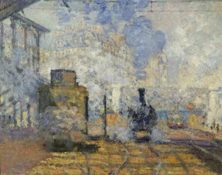 Het station Saint-Lazare