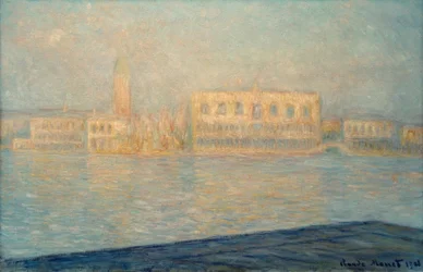 Het Dogepaleis gezien vanaf San Giorgio Maggiore