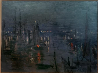 De Haven van Le Havre bij Nacht