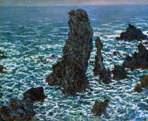 De piramiden bij Port-Coton, Belle-Île-en-Mer, 1886