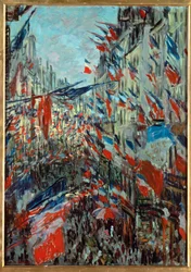 Parijs, rue St. Denis: Viering van 30 juni