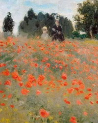 Klaprozen, omgeving van Argenteuil (detail)