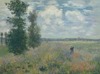 Papavervelden bij Argenteuil