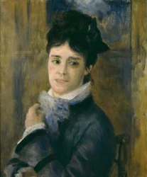 Portret van Madame Claude Monet