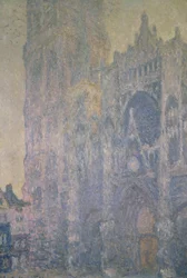 Kathedraal van Rouen, Harmonie in Wit, Ochtendlicht, 1894