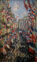 Rue de Montorgueil, viering 30 juni 1878