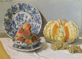Stilleven met meloen, 1872
