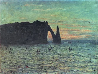 De holle naald bij Étretat, 1883