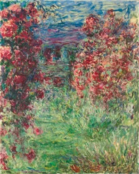Het Huis in Giverny onder de Rozen, 1925
