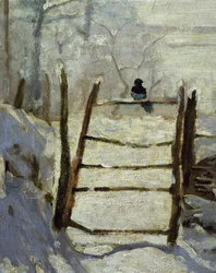 De ekster (detail)