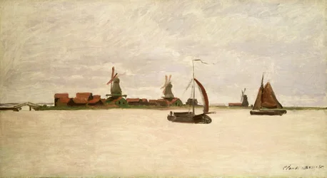 De buitenhaven van Zaandam, 1871