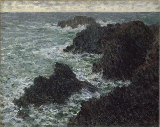 De rotsen bij Belle-Ile, De Wilde Kust, 1886