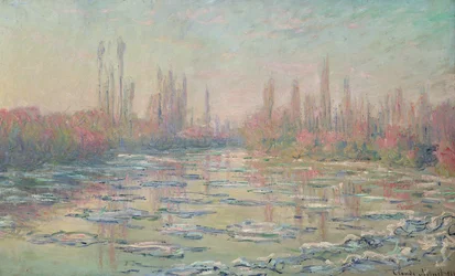 De Dooi op de Seine, nabij Vetheuil, 1880