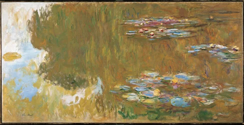 De vijver met waterlelies, ca. 1917-19 (olieverf op doek)