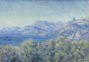 Uitzicht op Ventimiglia