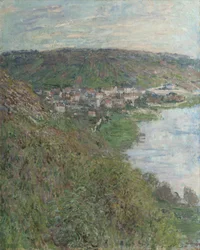 Uitzicht op Vétheuil