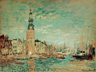 Uitzicht op de Toren Montalban, Amsterdam