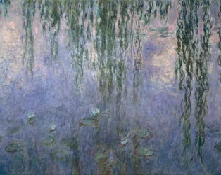 Waterlelies, door Claude Monet (detail)