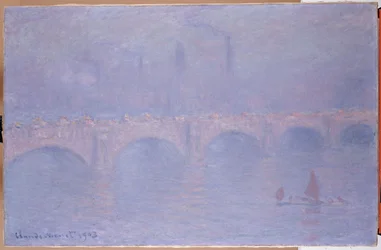 Waterloo Bridge, wazige zonneschijn