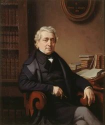 Portret van Thomas-Marie-François Sauvage 1794-1877, 1850