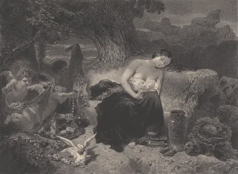 Verleiding, ca. 1850