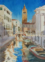 Rio Di S. Barnaba, late namiddag, oudejaarsavond, 2020