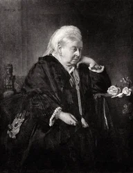 Koningin Victoria op de Leeftijd van Achtenzeventig, late 19e eeuw