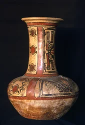 Hooghalsige pot, Vroege Cocle-fase, 700-800 AD