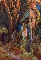 Kariatiden in Villa Ginnetti, Velletri