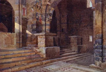 De kerk van St. Peter (12e eeuw), Toscanella