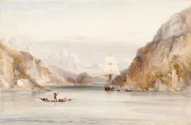 Beagle in de Murray Narrow, Tierra del Fuego