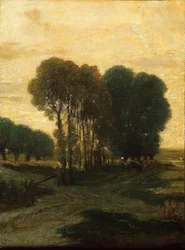 Een groep bomen, ca. 1860