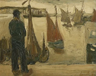 De haven van Oostende