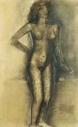 Staand naakt, ca. 1945