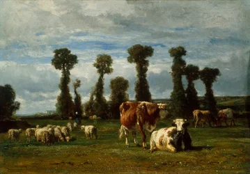 Weide in Normandië