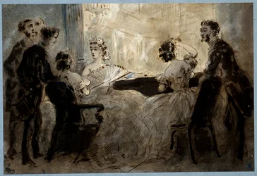 De loge van de Franse keizerin