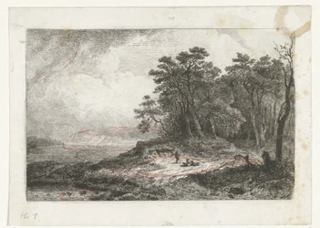 Landschap met herder