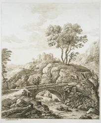 Landschap met Kasteel