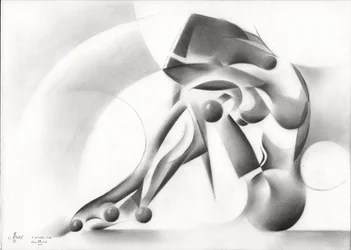 Contemplatieve geometrische figuur