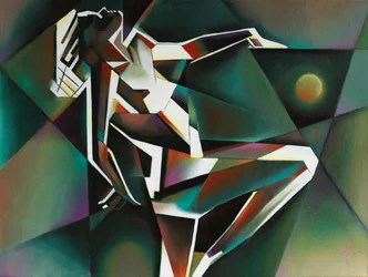 Dynamische geometrische danseres