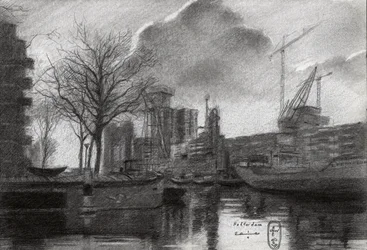 Rotterdam Winter Port Sketch