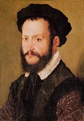 Portret van een Man met Bruin Haar, ca. 1560