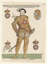 Portret van Hendrik VIII van Engeland