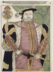 Portret van Hendrik VIII van Engeland