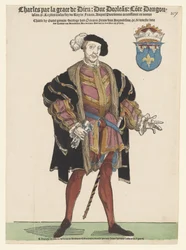 Portret van Karel van Orléans