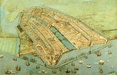 Amsterdam in vogelvlucht