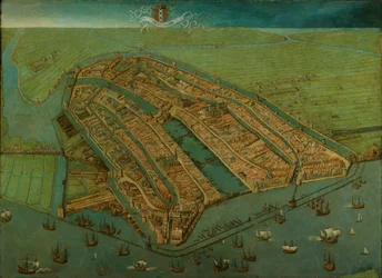 Amsterdam in vogelvlucht