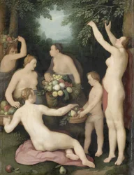 Pomona ontvangt de oogst van fruit
