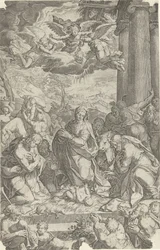 Aanbidding door de herders